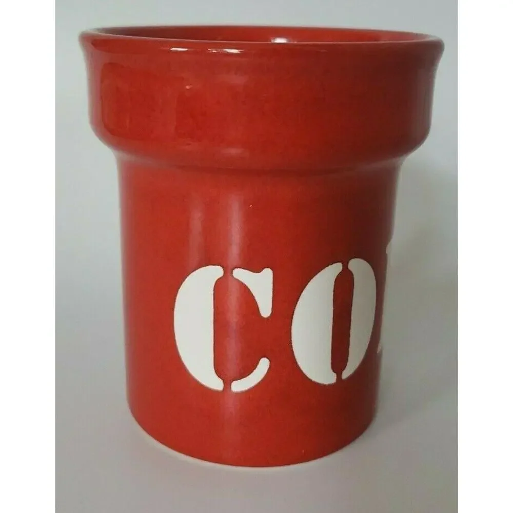 Vintage‎ Waechtersbach Red Ceramic Cola 